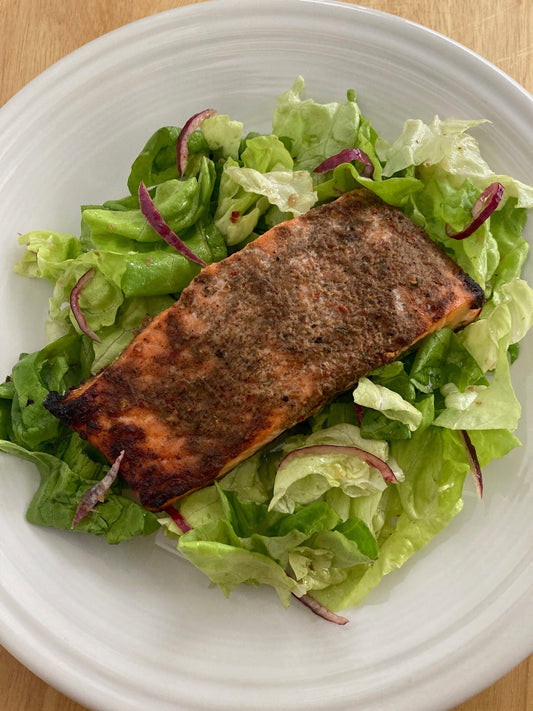 Easy Yummy Jerk Salmon